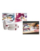 19x33 mt - Biadesivo - per dispenser ATG - senza supporto - con liner - trasparente - Scotch