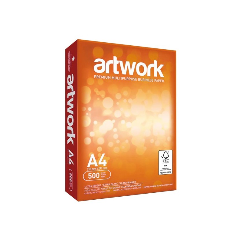 Carta da fotocopie Art Work- A4 - 75 gr - bianco - conf. 500 fogli