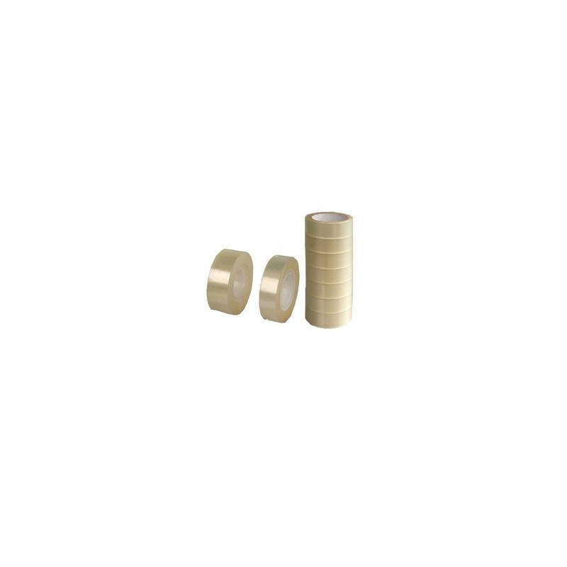 TORRE 8 ROTOLI NASTRO ADESIVO 19MMX33MT TRASPARENTE STARLINE
