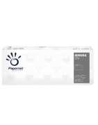 Carta igienica standard - 15,5 gr - diametro 11 cm - 9,5 cm x 21 mt - 190 strappi - Papernet - pacco 10 rotoli - 69972