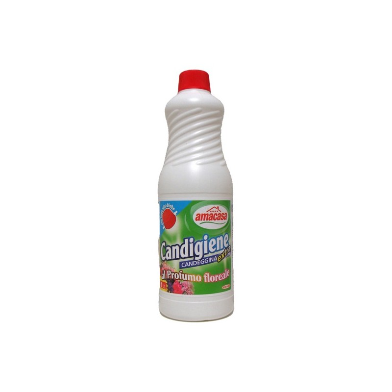 Candeggina igienizzante - profumo floreale - 1 L - Amacasa - 67538