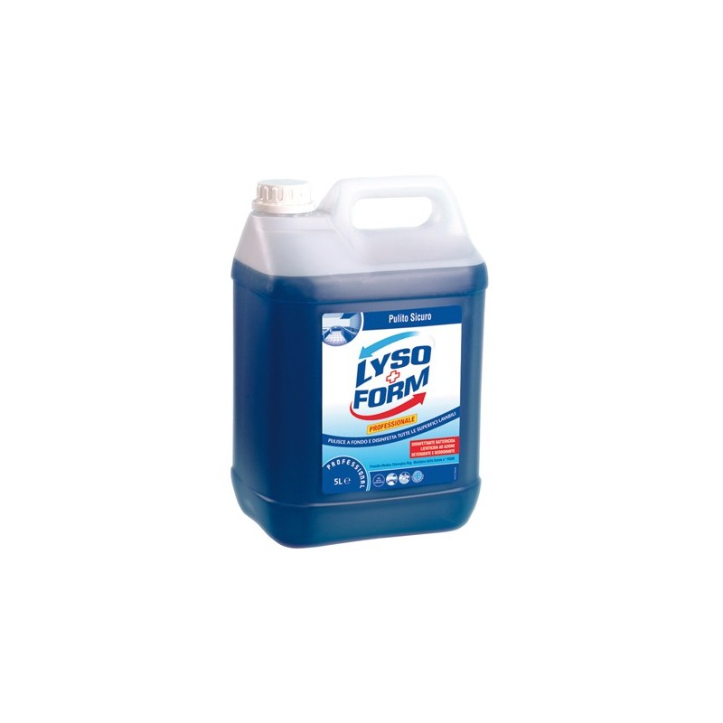 Detergente disinfettante per pavimenti - classico - Lysoform - tanica da 5 L - 70892